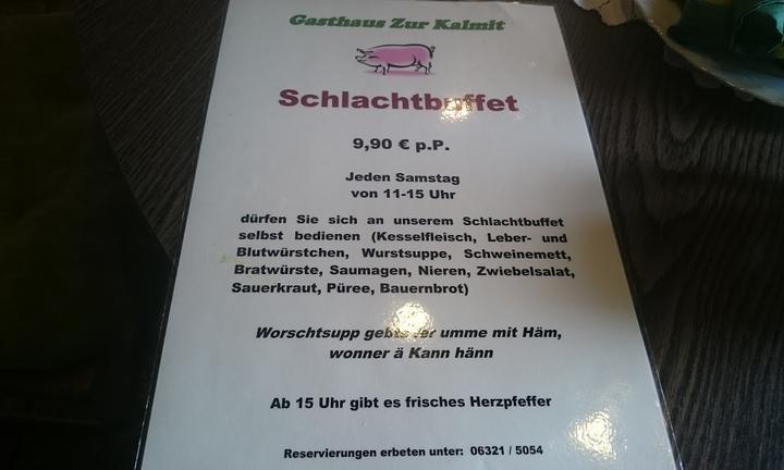 Zur Kalmit Restaurant